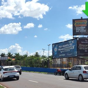 22 - Ernesto Geisel – Em frente ao Shopping Norte Sul (Centro Comunitário)
