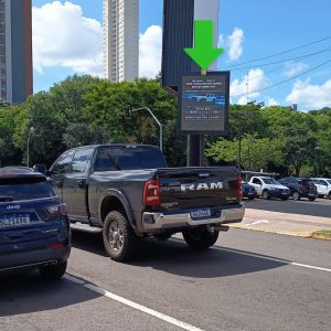 Relógio Digital 019 - Av. Mato Grosso – Galeria Via Park